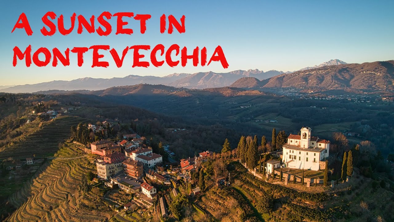 A Sunset in Montevecchia