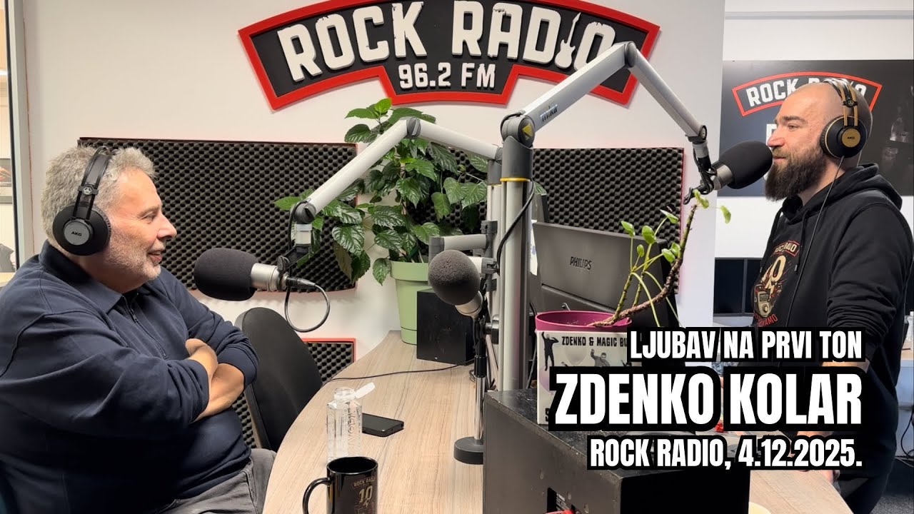Ljubav na prvi ton: ZDENKO KOLAR (Rock Radio, 4.12.’25)
