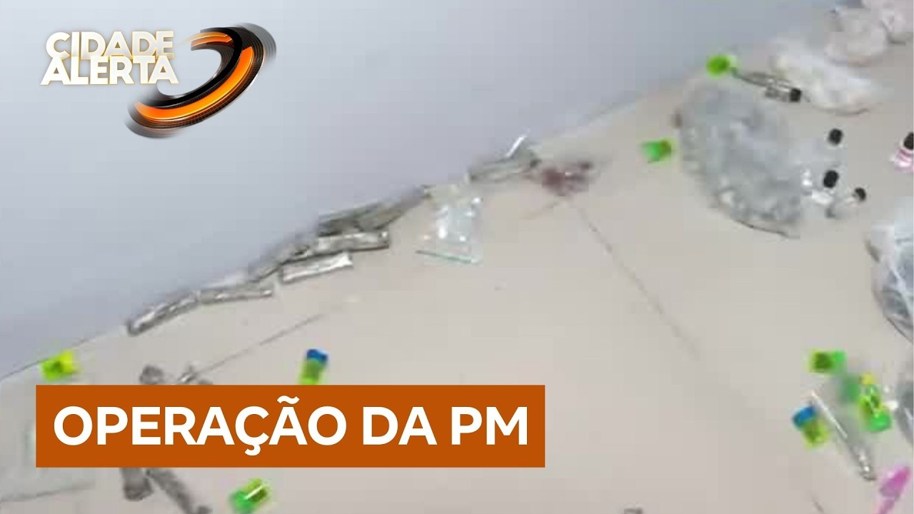 Polícia Militar procura por traficantes em operação em Paraisópolis, na zona sul de SP