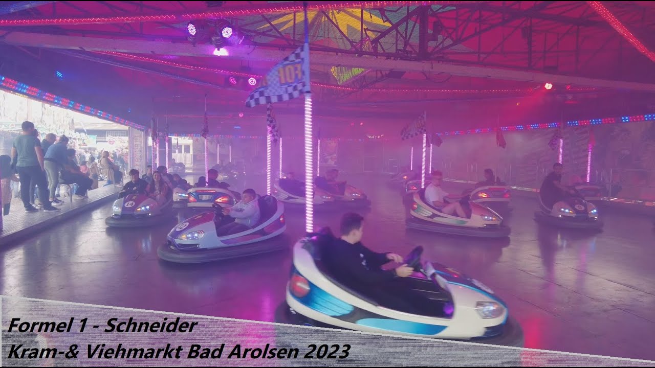 Autoscooter Formel 1 - Schneider (Offride Video) Kram- & Viehmarkt Bad Arolsen 2023