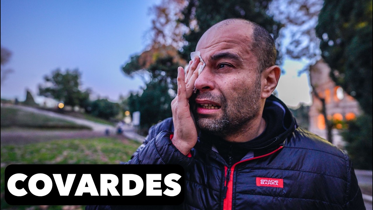 FOMOS AGREDIDOS POR UMA GANGUE EM ROMA NA FRENTE DO MEU FILHO - A VERDADE SOBRE O ATAQUE COVARDE 🇮🇹