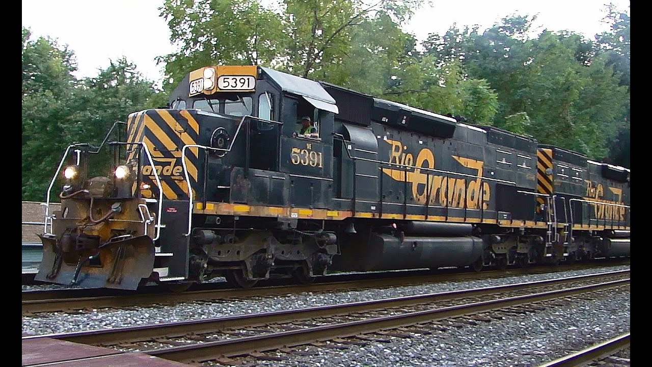 RARE - Rio Grande Tunnel Motors on CSX Line