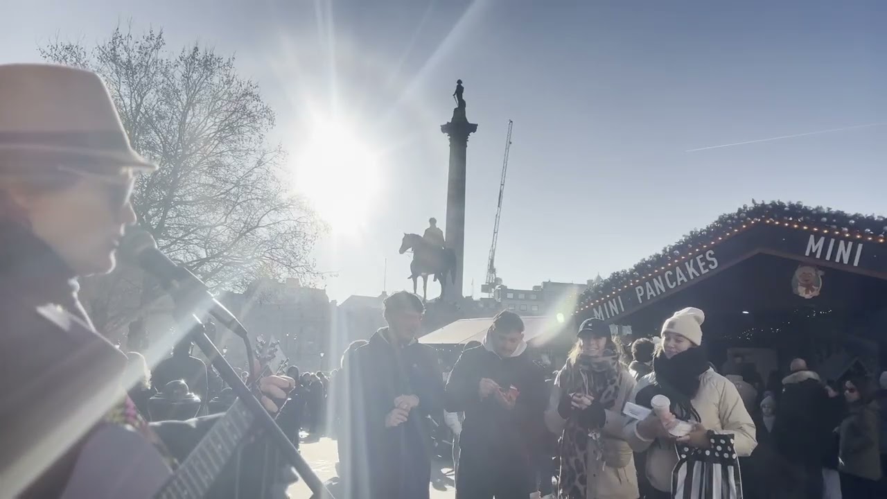 Four strangers Share their Ideas to improvise on 'Sunny' in Trafalgar Square // Wilde Songwriting