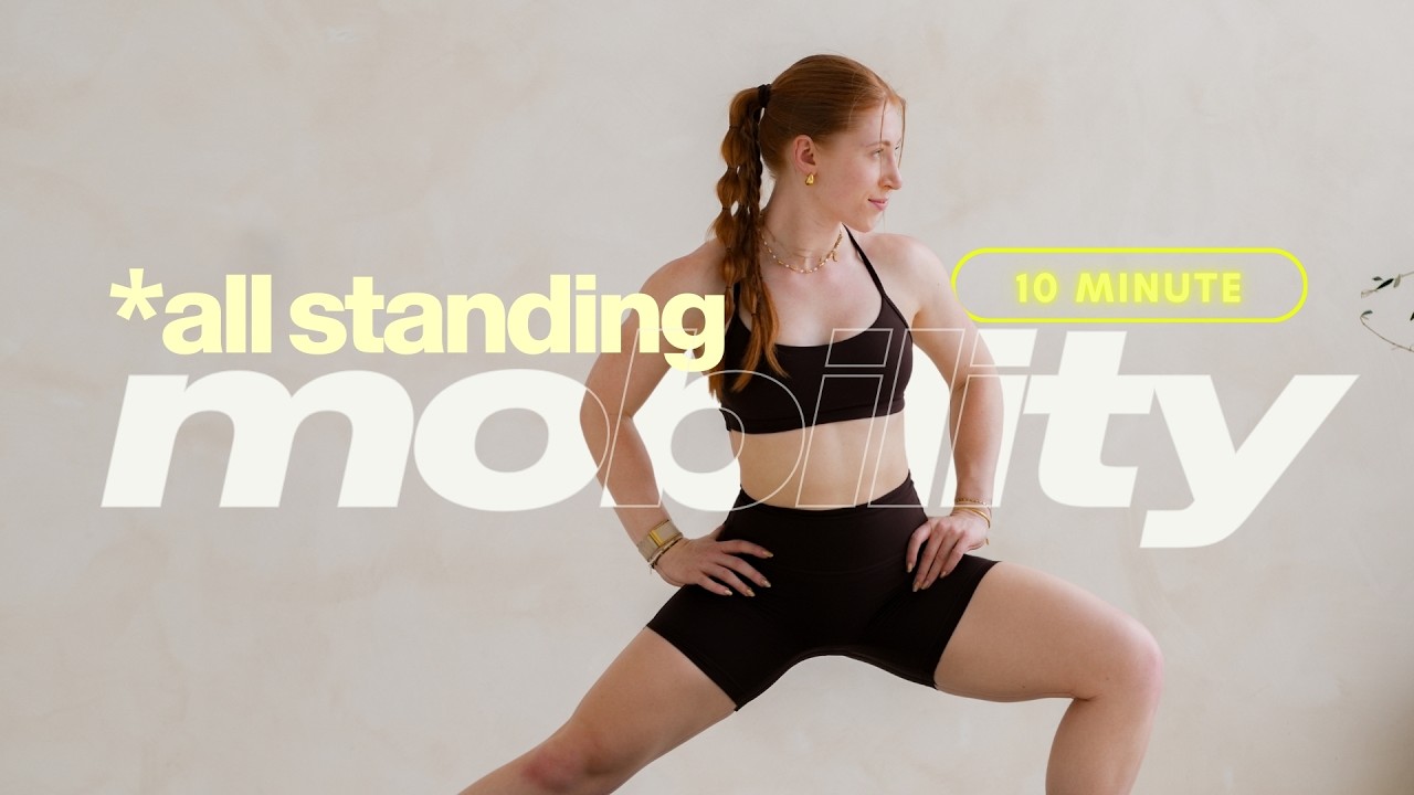 10 Min. Daily Mobility To Relieve Tightness (All Standing) | Travel Routine