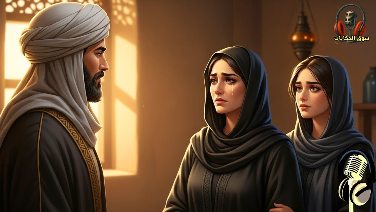 قصة الأرملة المحتالة، من القصص المشوقة قبل النوم، ضع السماعات واستمع، سوق الحكايات والقصص