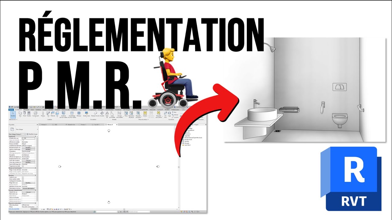 Rendre accessible un logement sous Revit