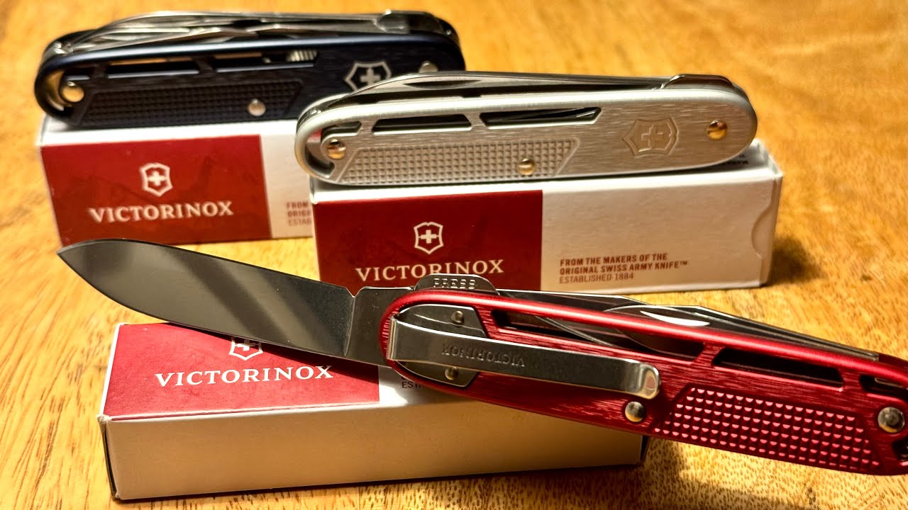 Victorinox ONEFOLD - SYNERGY - SYNERGY X :  Reviewing the 93mm Alox Refined Collection 