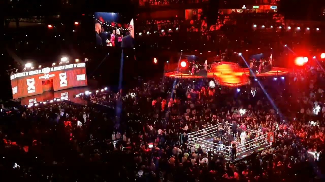 Logan Paul and Dillon Danis' Ringwalks at the AO Arena in Manchester