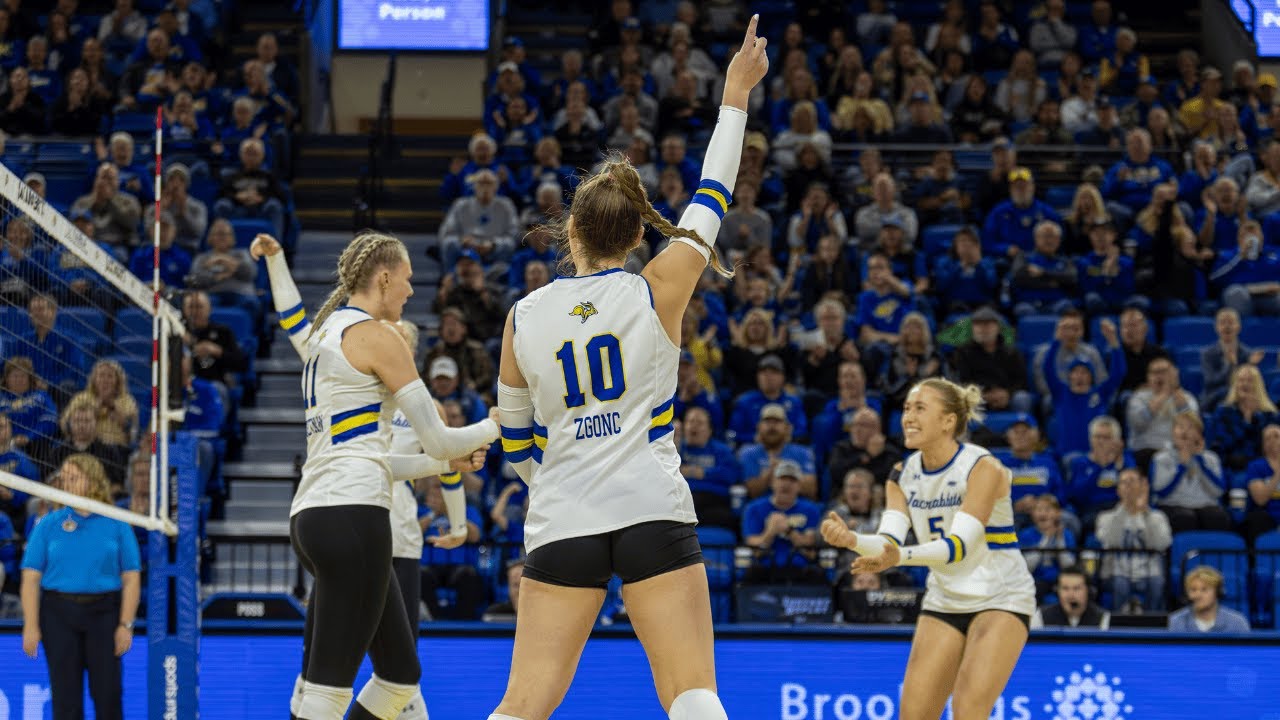 LIVE: (1) Jackrabbit Volleyball vs. North Dakota State | Summit League Tournament
