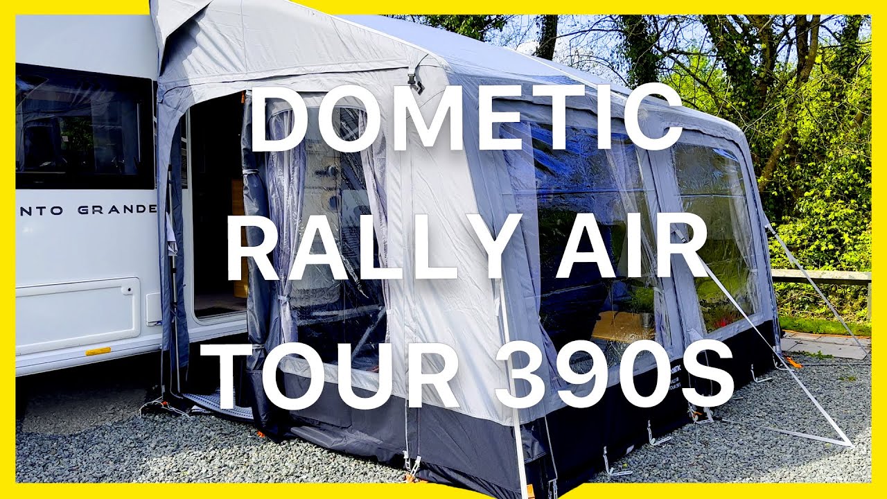We tested the Dometic Rally Air Tour 390S caravan air awning