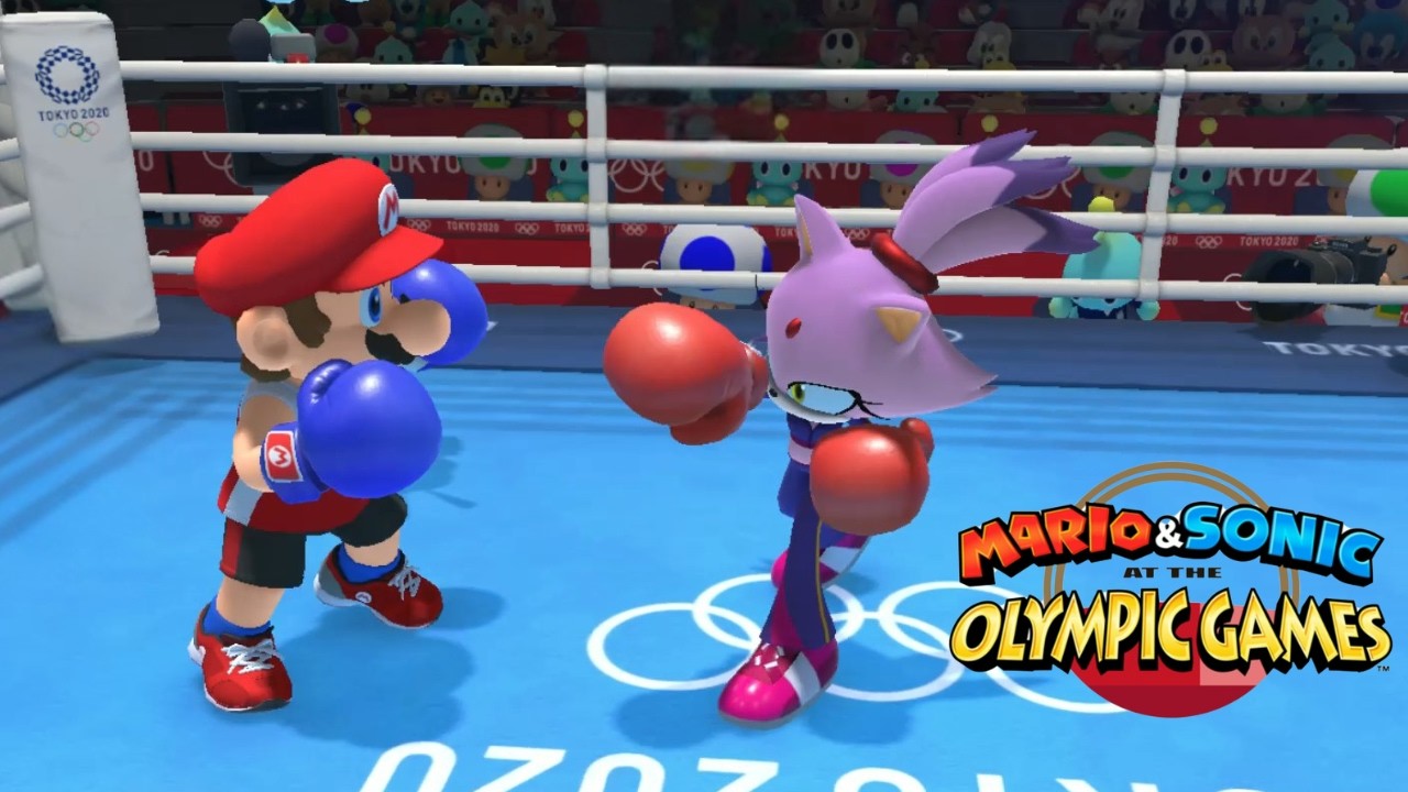Boxing Hard Gameplay Mario & Sonic At The Olympic Games Tokyo 2020 Mario DK Peach Metal Sonic Luigi