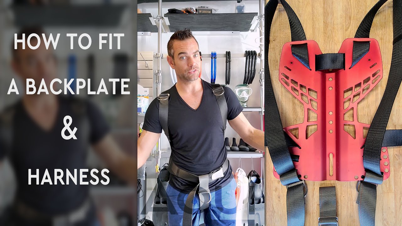 How to Setup a DIR Hogarthian Backplate Harness Wing and Fitting (Mirrored)