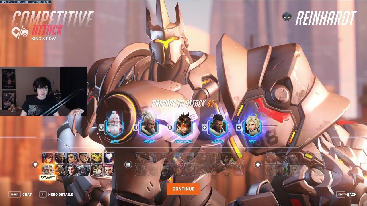 19.5K DMG! SUPER REINHARDT OVERWATCH 2 GAMEPLAY SEASON 10