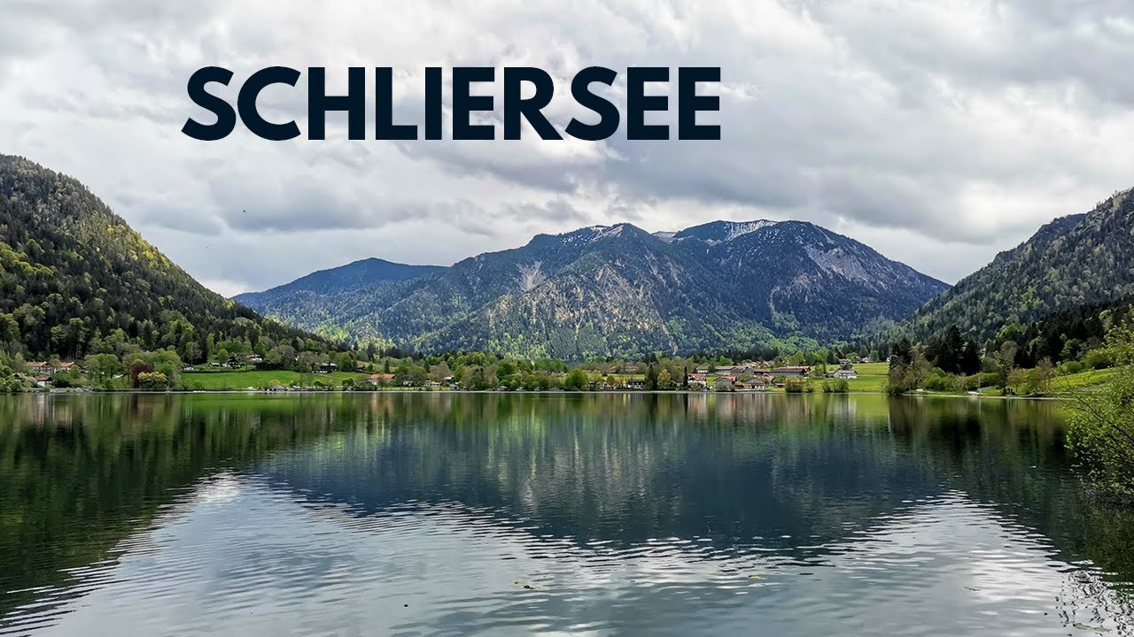Германия, Бавария, озеро Schliersee