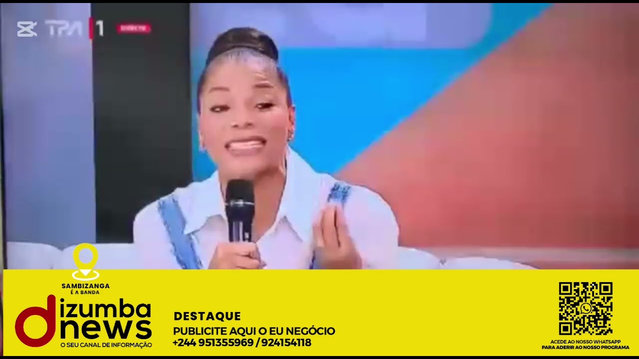 Beatriz Frank Crítica duramente a Televisão Pública de Angola (TPA) isso gera muitas polémicas 