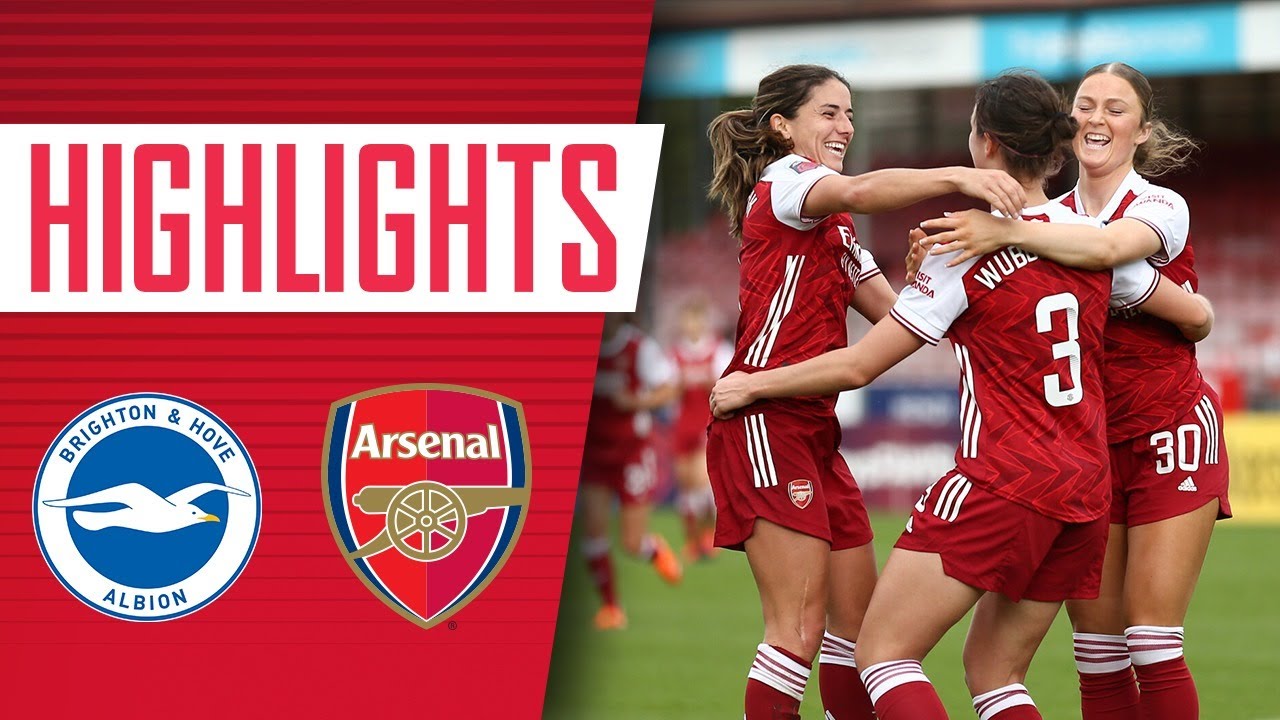 HIGHLIGHTS | Brighton vs Arsenal (0-5) | 49 goals in 50 games for Miedema!