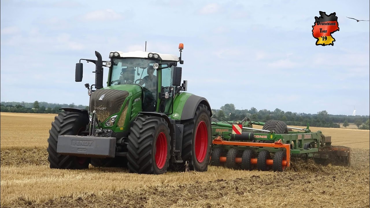 Fendt 936 S4 | Amazone Centaur 6001 | Deutschland Tour 2019