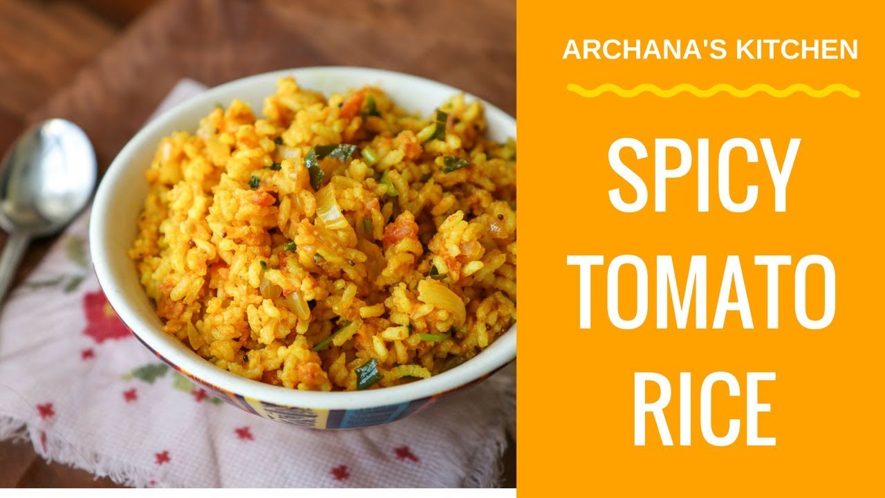 Delicious Tomato Rice - South Indian Recipes by Archana's Kitchen