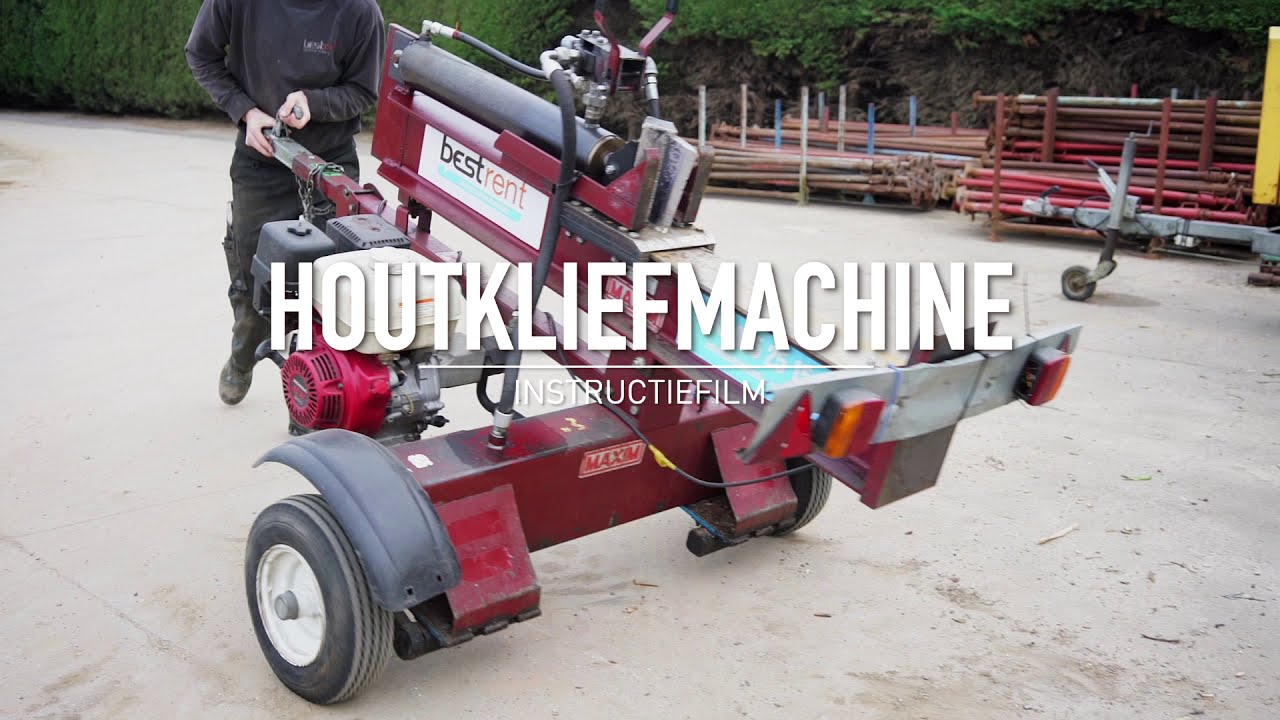 Instructiefilm Houtkliefmachine