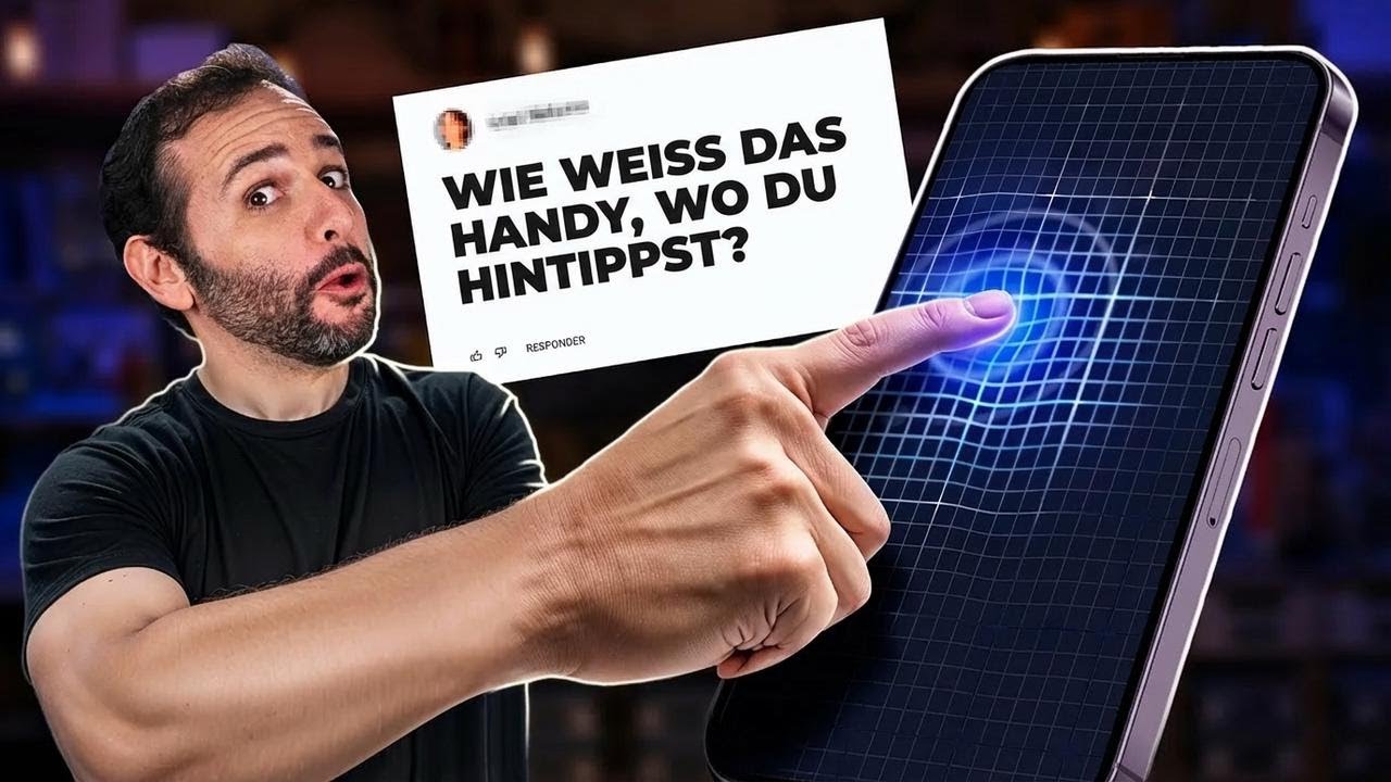 Wie weiß dein Handy, wo du tippst?