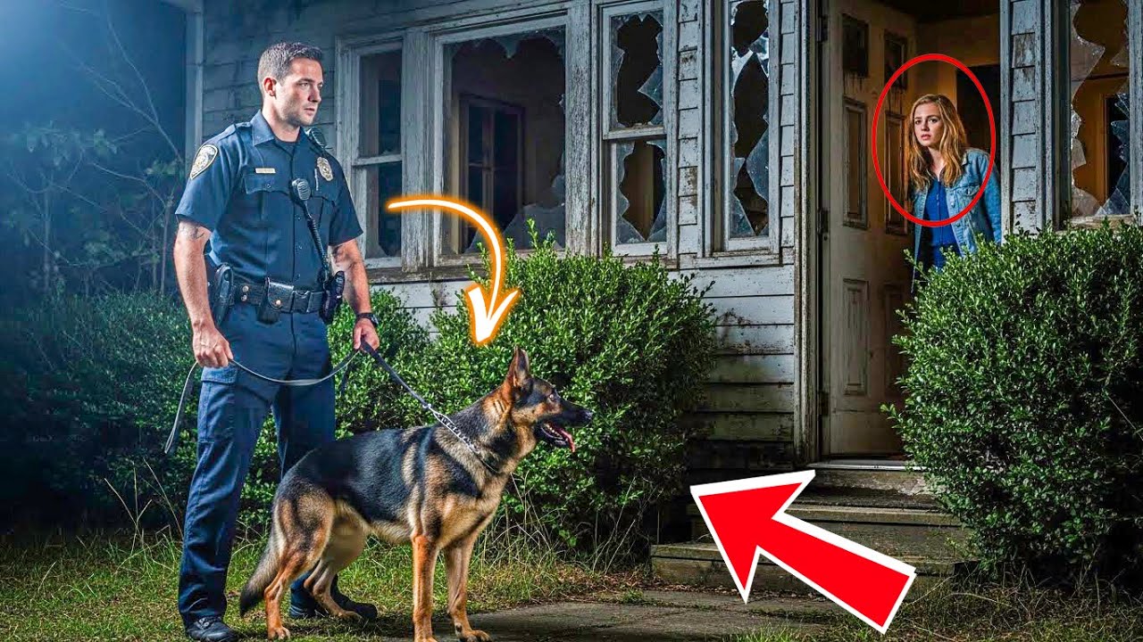 K9 Led the Officer to a Silent House at Midnight  What Opened the Door Changed Their Lives