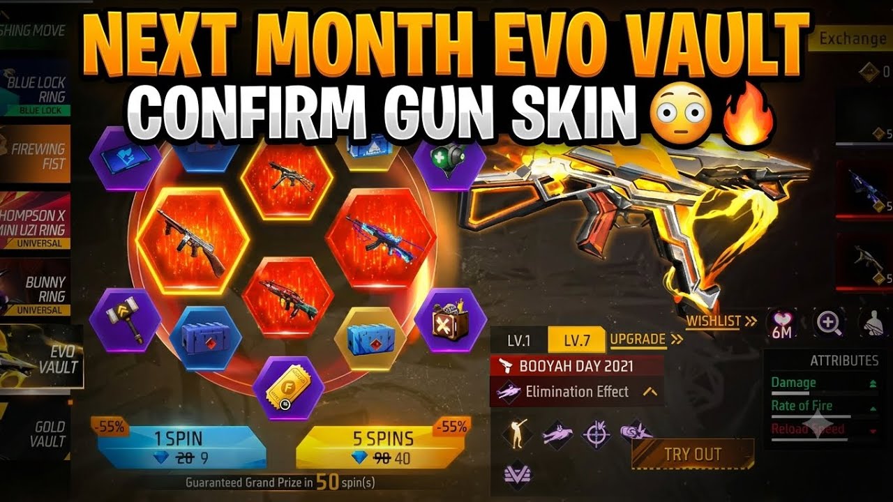 August Evo Vault Event 2026🔥😻 | next evo vault event | august month evo vault | ff next evo vault