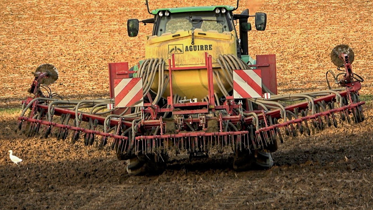Deutz-Fahr 6215 + Aguirre RS600 + Aigrettes