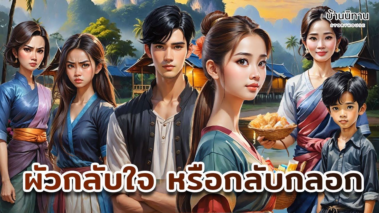 ผัวกลับใจ หรือกลับกลอก "การนอกใจ ไม่ใช่เรื่องที่ใครควรทำ " นิทานก่อนนอน : บ้านนิทาน @storyhouse_mini