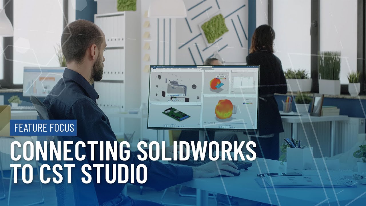 Подключение SOLIDWORKS к CST Studio