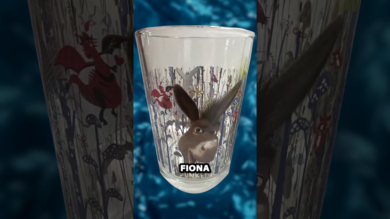 McDonald's TOXIC Shrek Glasses...