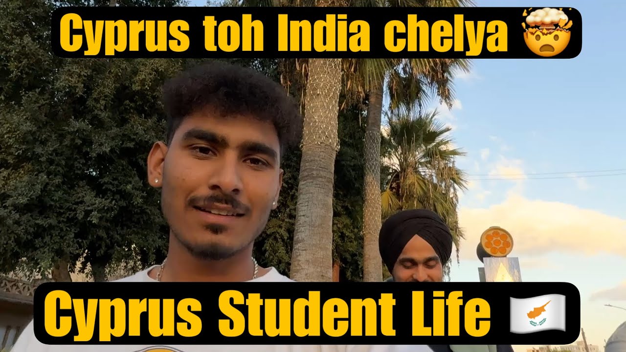 Cyprus 🇨🇾Toh India Chelya 🤯|| Cyprus Student Life 🇨🇾|| Fun with Friends 🤣|| #cyprus #vlog 