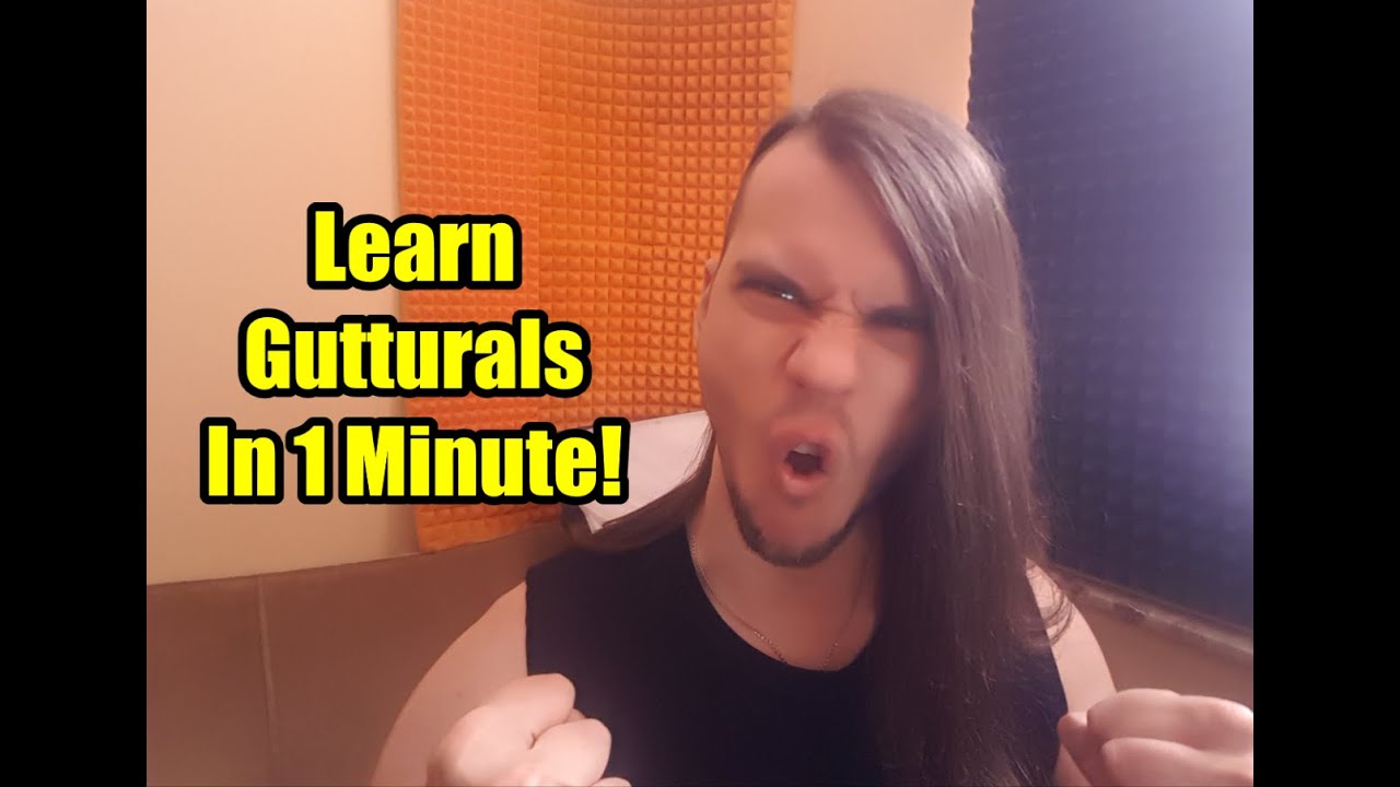 How To Learn Gutturals In One Minute - Tutorial