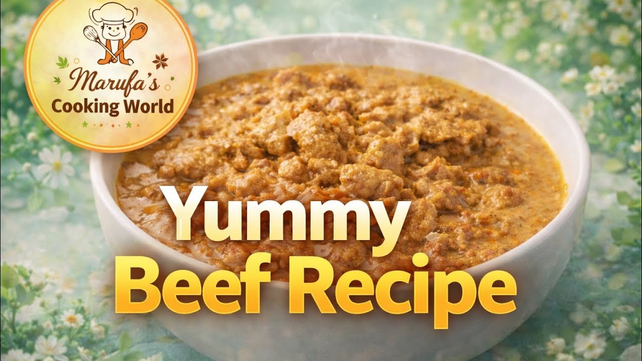 🔥 Yummy Beef Recipe | Juicy and Creamy  | Easy & Delicious 😋