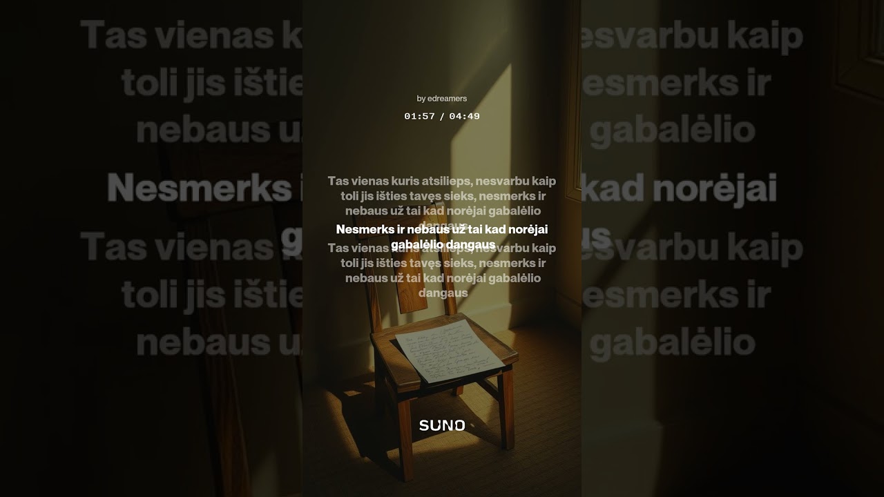eDreamer's -  Gabalėlio dangaus