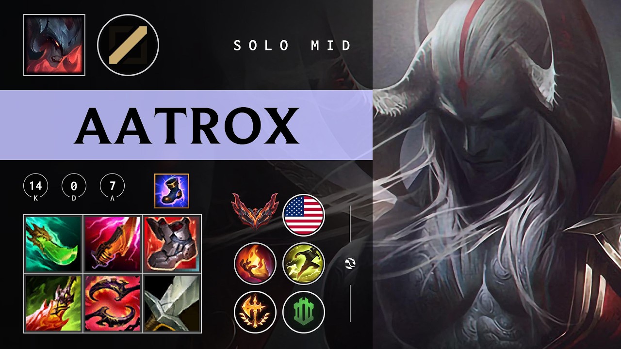 Aatrox Mid vs Vladimir - NA Grandmaster Patch 26.05