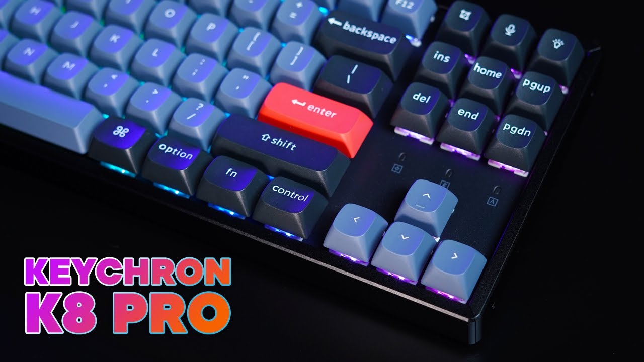 Keychron K8 Pro - Premium Hot Swappable Mechanical Keyboard For a Sensible Price!