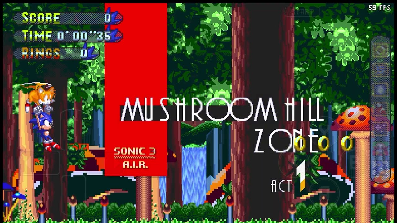 Today showing you how to go to knuckles place in mushroom hill as sonic (sorry my voice is low)