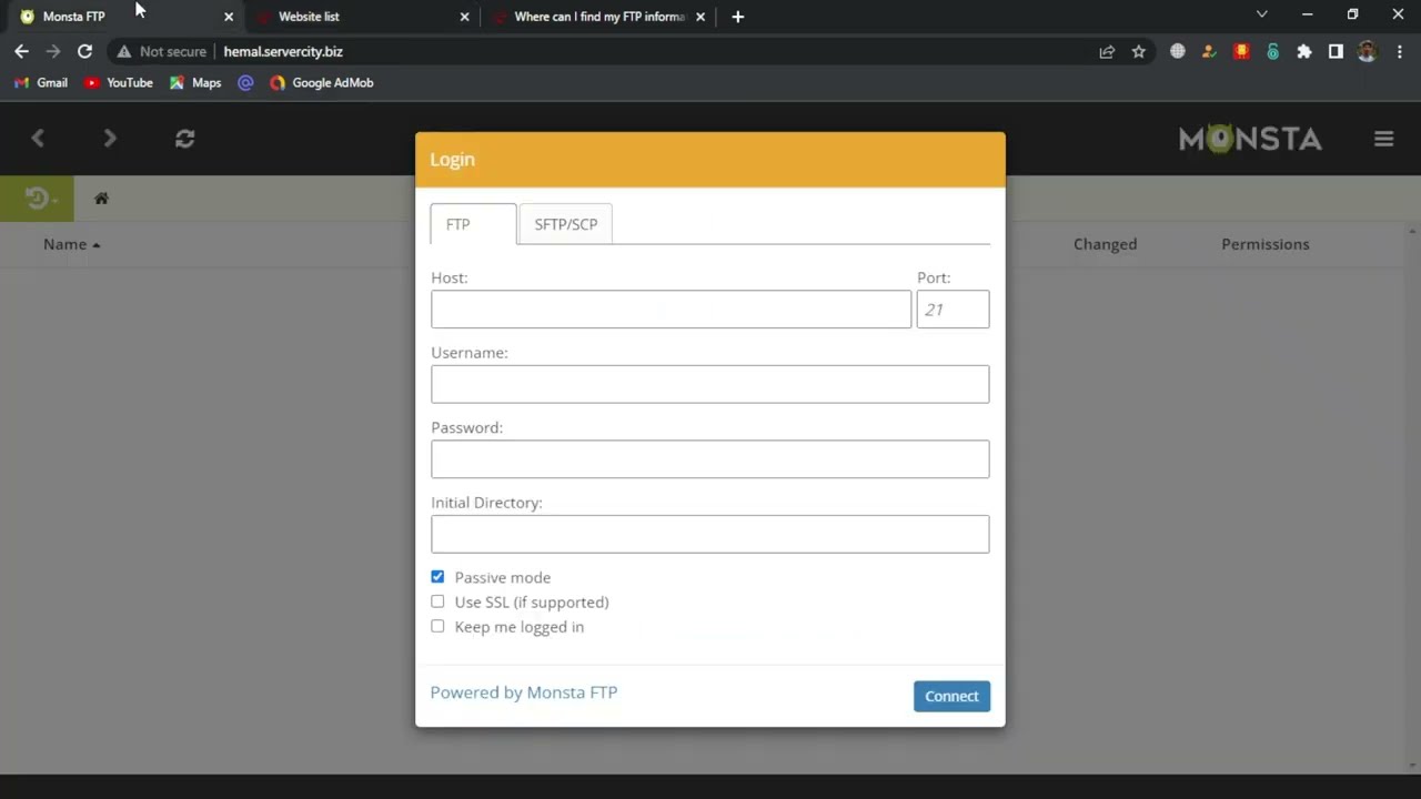 Make Your Own FTP Server Website Free Monsta FTP PHP Script