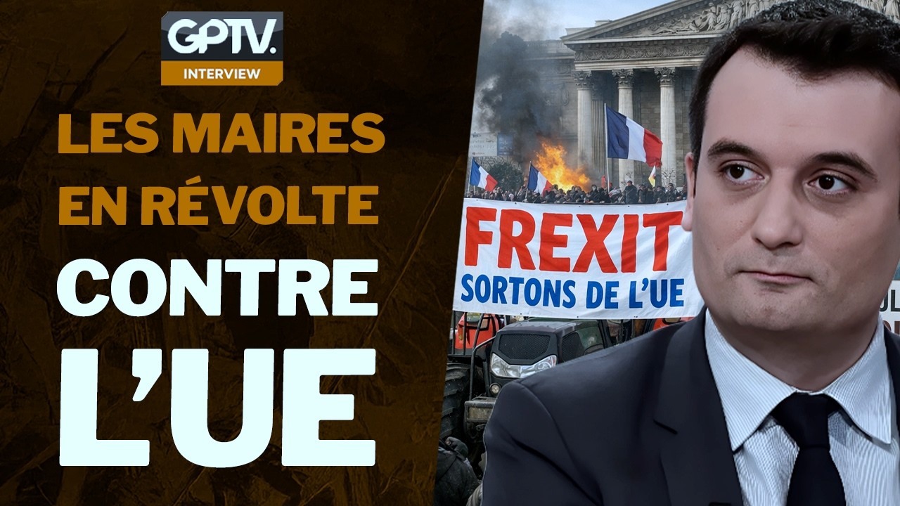 FLORIAN PHILIPPOT : FREXIT DEVIENT LE CRI DE RALLIEMENT DES AGRICULTEURS FRANÇAIS | GPTV INTERVIEW