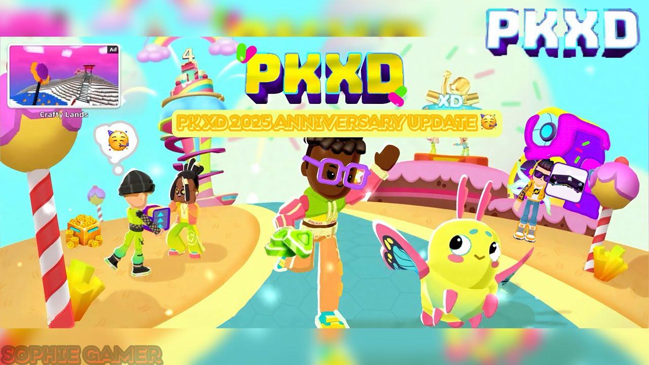 PK XD Anniversary Update 2025 | PK XD Sophie Gamer