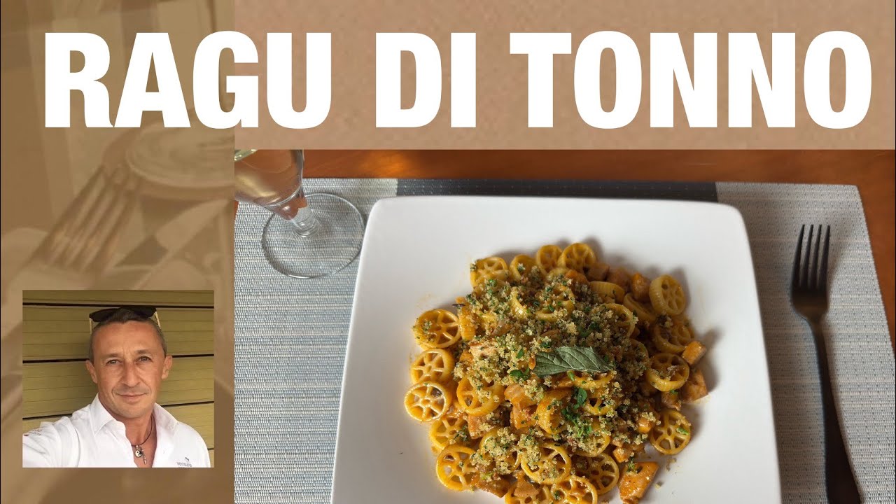 Pasta al ragù di tonno e muddica