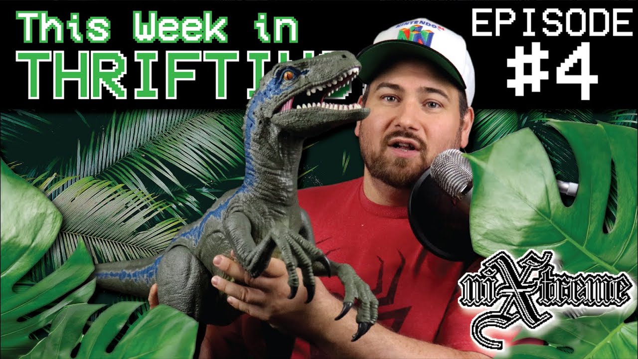 COMICS! VHS! DVDs! TOYS! GAMES! All on This Week in Thrifting: Episode 4