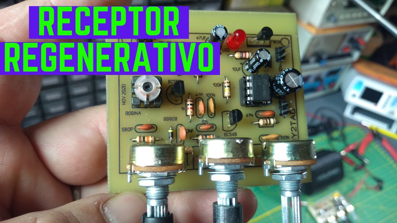 Receptor Regenerativo simples de fácil montagem!