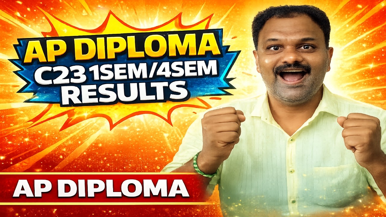AP DIPLOMA C23 1SEM/4SEM RESULTS