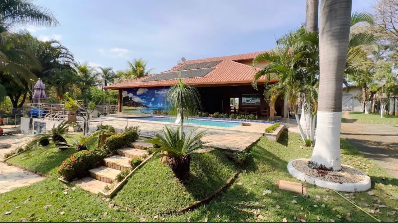 🏡 CHÁCARA DE ALTO PADRÃO DENTRO DA CIDADE | APARECIDA DE GOIÂNIA | 2.750.000