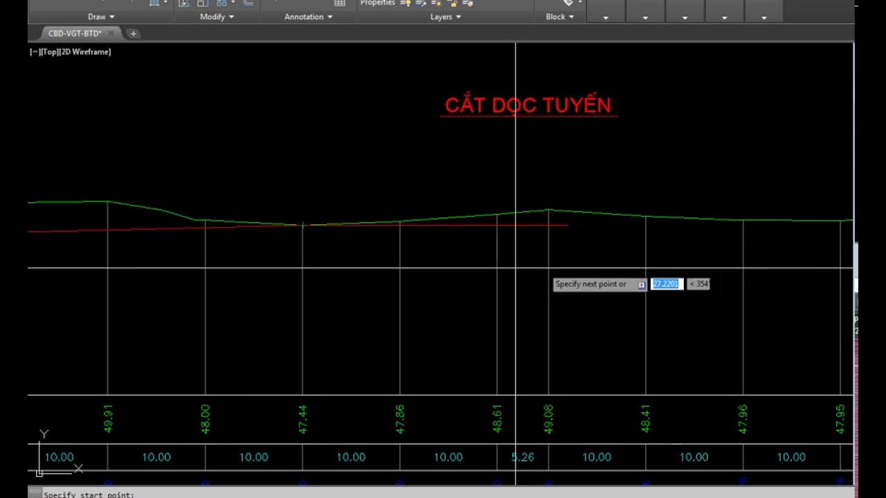 TKCD - THIẾT KẾ CẮT DỌC