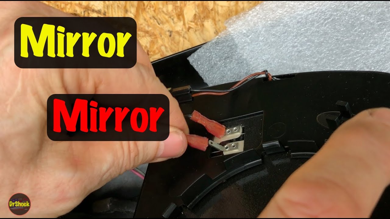 1998 - 2000 GM OBS SUV Exterior Electrochromatic Auto Dimming Mirror Replacement (Chevy & GMC)