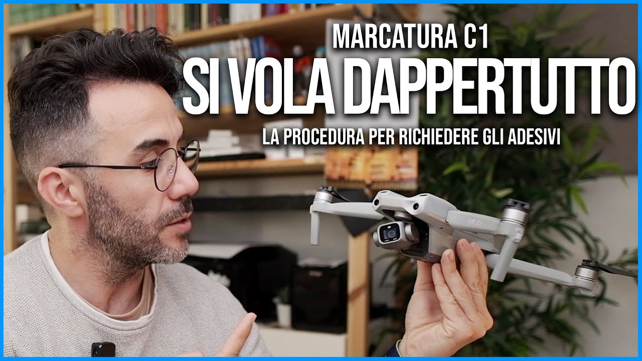 DJI AIR 2S Marcatura di Classe C1: vi svelo la soluzione!