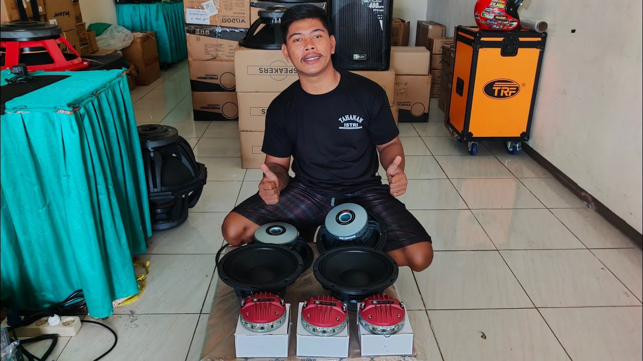SPEAKER LAVOCE 102.50 FEAT RDW M120 , MIDLE BALAP AND HIGH BALAP !!!