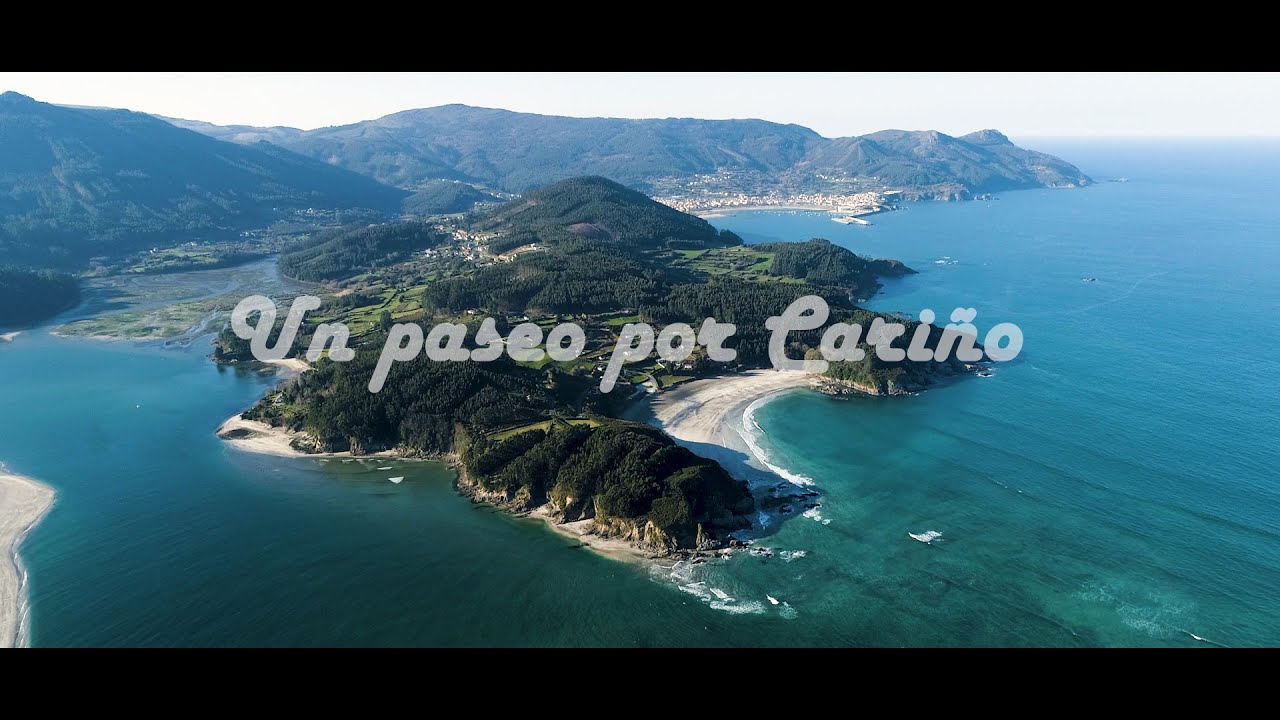🌈🌈🌈🚁🚁 Un paseo volando por Cariño 🚁🚁🌈🌈🌈